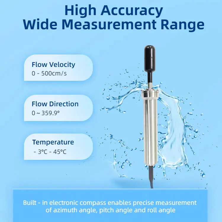 IP68 Titanium Alloy Marine Current Meter for Ocean03