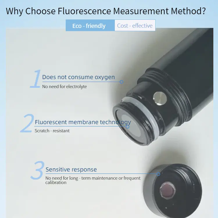 Portable Fluorescence DO Sensor Dissolved Oxygen A02