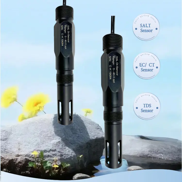 RS485 Four-Electrode Conductivity EC CT Salinity T01