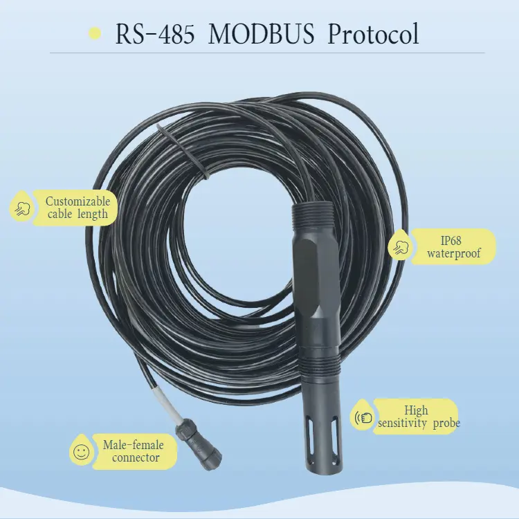 RS485 Four-Electrode Conductivity EC CT Salinity T05
