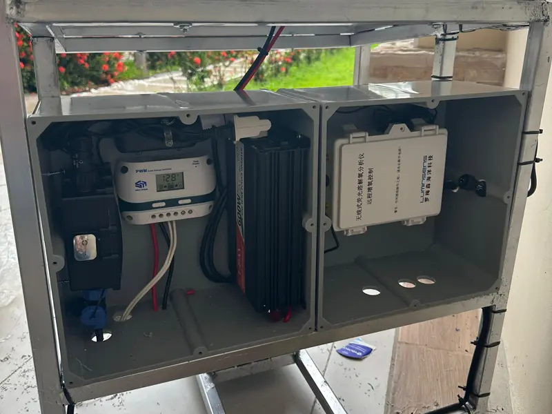 20241101-Honduras-4G-Module-Shrimp-Pond-Water-Quality-Online-Monitoring2