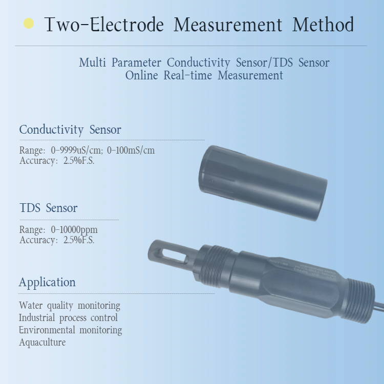 RS485 Two-Electrode Conductivity EC CT TDS Sensor02