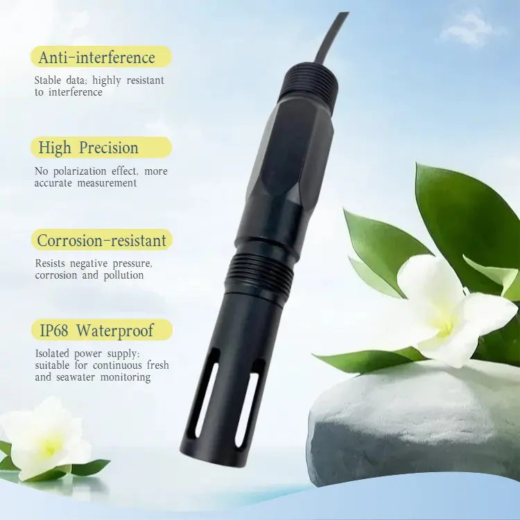 RS485 Four-Electrode Conductivity EC CT Salinity T03