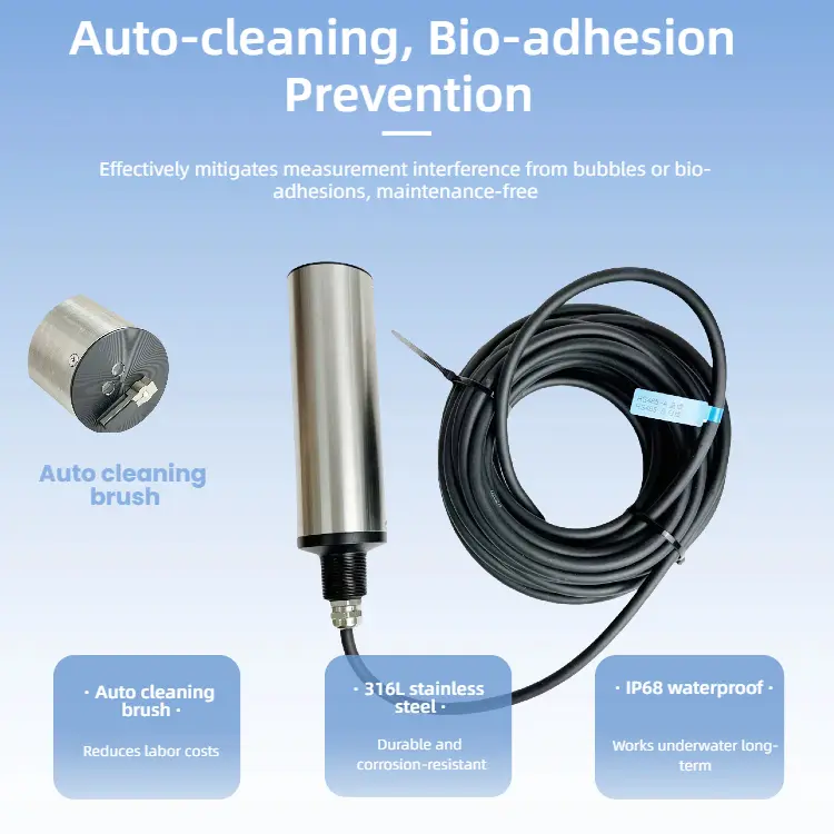 RS485 135° Backlight Total Suspended Solid TSS Sen02