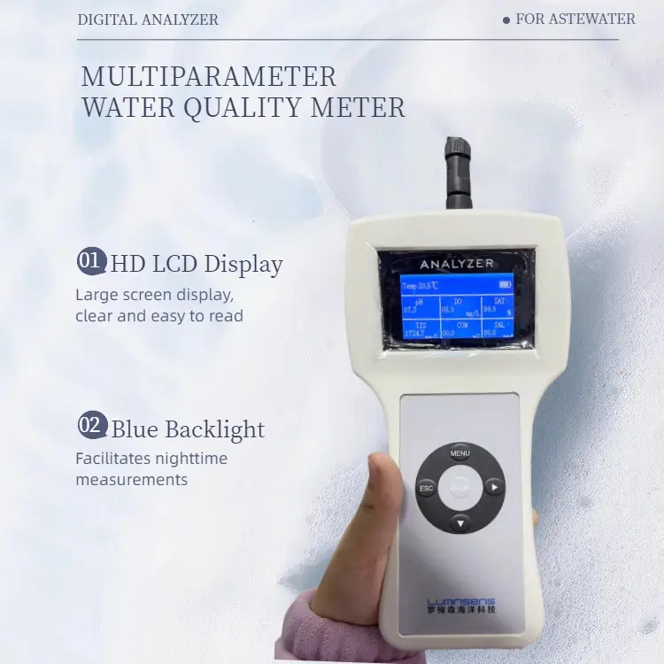 Portable Multi-Parameter Water Quality Analyzer wi06